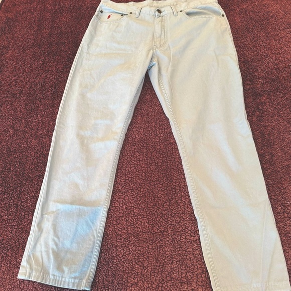 POLO RALPH LAUREN men’s light blue 650 straight chinos, 36x30 - Picture 11 of 11